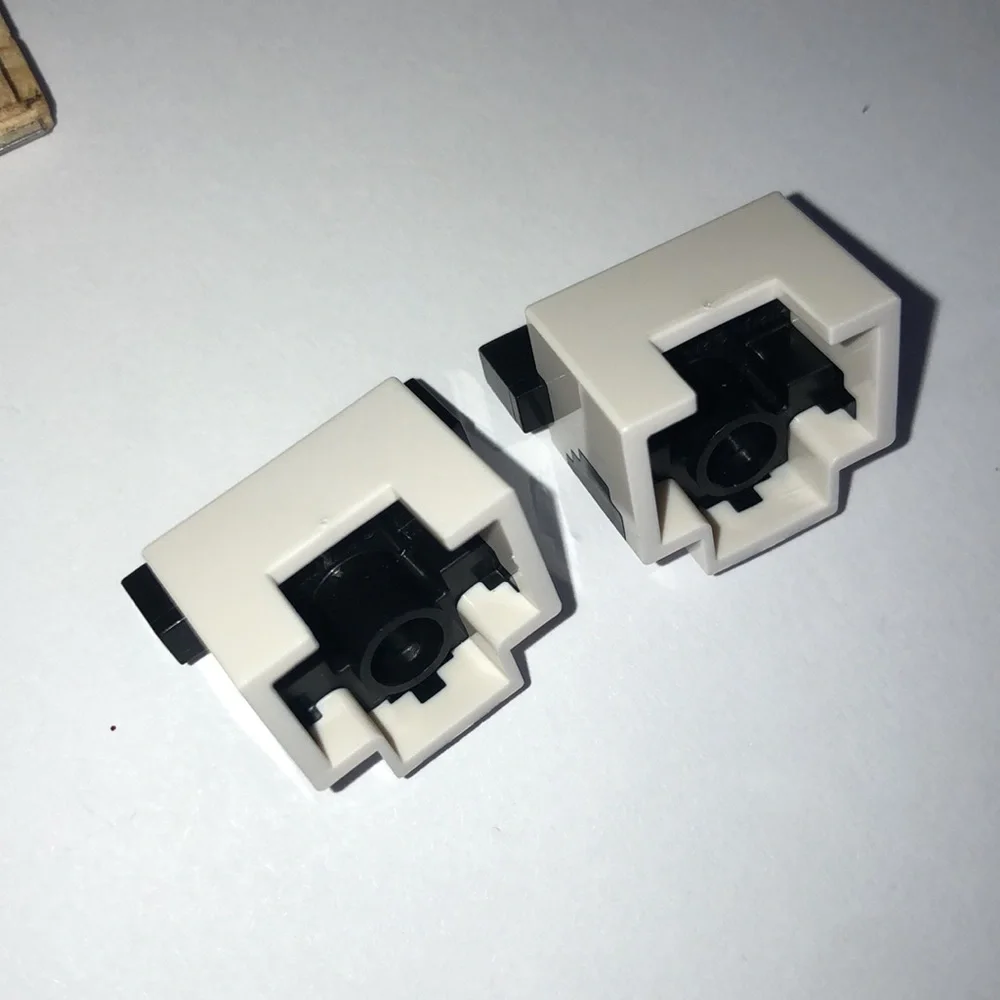LEGO panda Heads LEGO Minecraft Panda heads Panda Minecraft LEGO heads